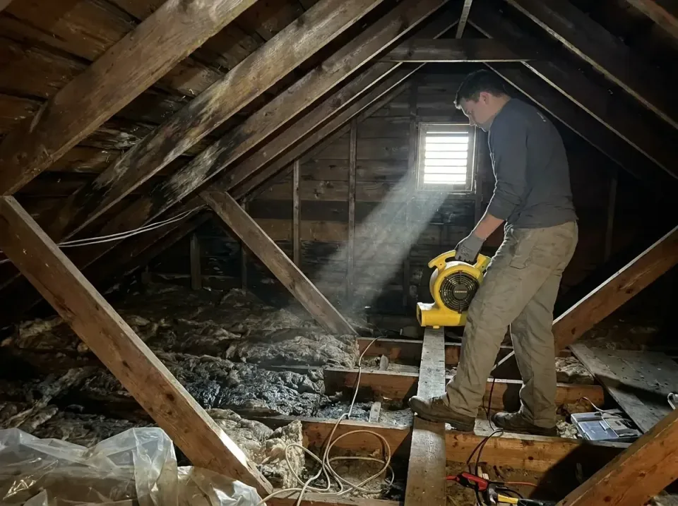 attic-water-damage-drying-proc-007 — frequently asked questions, Emergency Water Extraction & 24/7 Flood Response in Greensb…